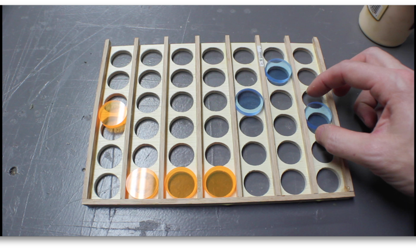 Connect Four game Inventables